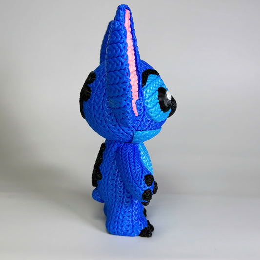 Stitch Crochet / Knitted Style Display Figure