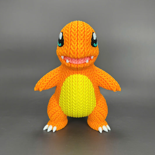 Charmander Crochet / Knitted Style Display Figure